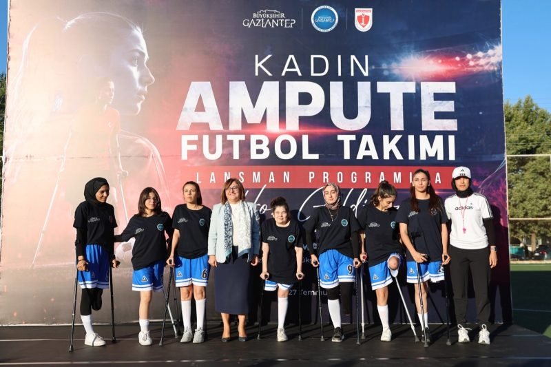 Gaziantep'ten Tarihi Adım: Türkiye'nin İlk Kadın Ampute Futbol Takımı Kuruldu