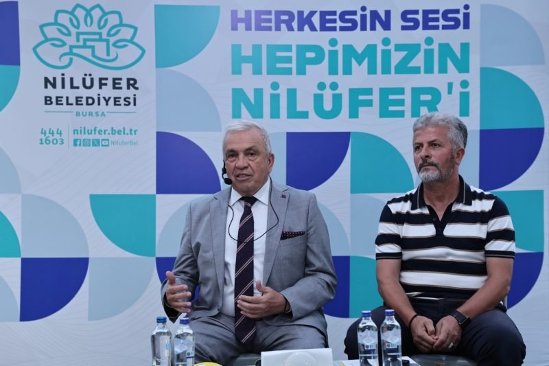 Nilüfer Belediye Başkanı Şadi Özdemir, Beşevler'de Vatandaşlarla Buluştu: "Nilüfer'i Birlikte Şekillendiriyoruz"
