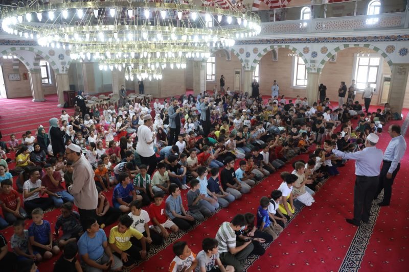 Konya'da öğrencilerin Yaz Kur’an Kursu heyecanı