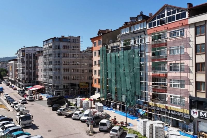 Ünye'de 44 Bina Estetik Dokunuşlarla Yeniden Hayat Buluyor