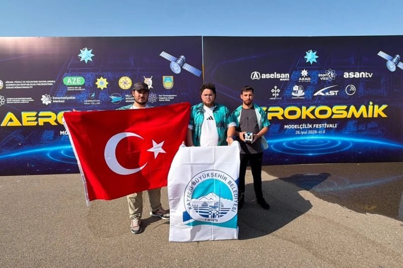 Mergen Model Uydu Takımı, Karabağ'daki CubeSat Yarışması'nda Türkiye'yi Başarıyla Temsil Etti
