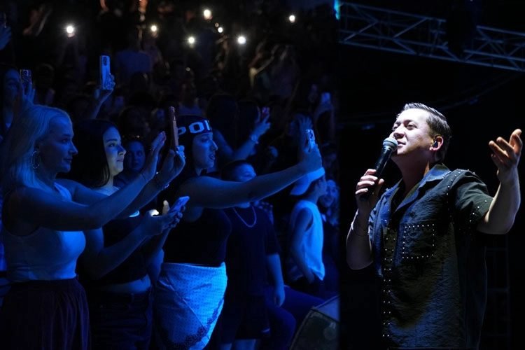 Poizi Konserinde Binlerce Bursalı Tek Yürek Oldu