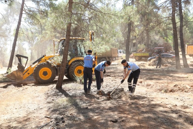 Gaziantep’te orman yangınlarına karşı seferberlik