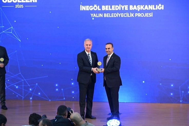 İnegöl Belediyesi'ne Ulusal "Yalın Belediyecilik" Ödülü