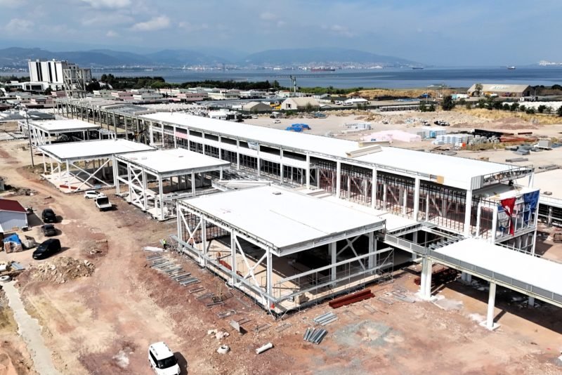 Kocaeli Sosyal Yaşam Merkezi'nde İnşaat Seviyesi Yüzde 60'a Ulaştı