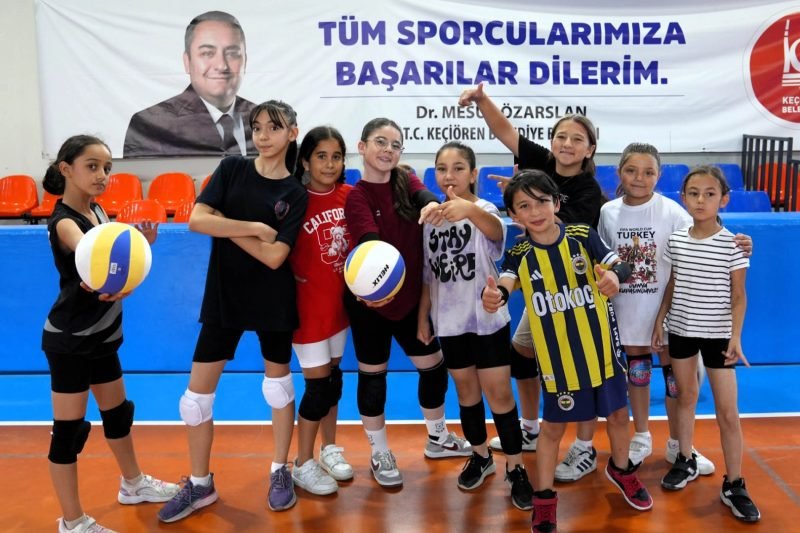 Keçiören'de Yaz Spor Okulları Binlerce Çocuğu ve Genci Kucaklıyor