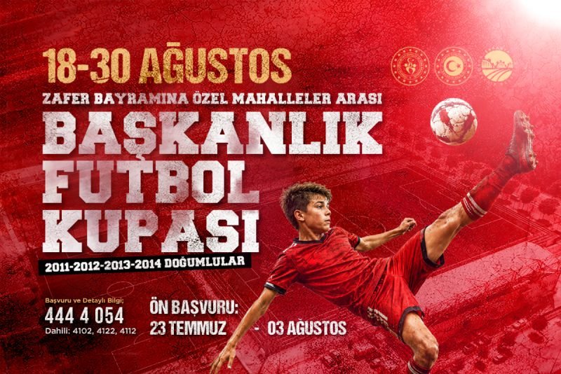 Sakarya'da Mahalle Takımları 30 Ağustos Zafer Kupası İçin Sahada Buluşuyor